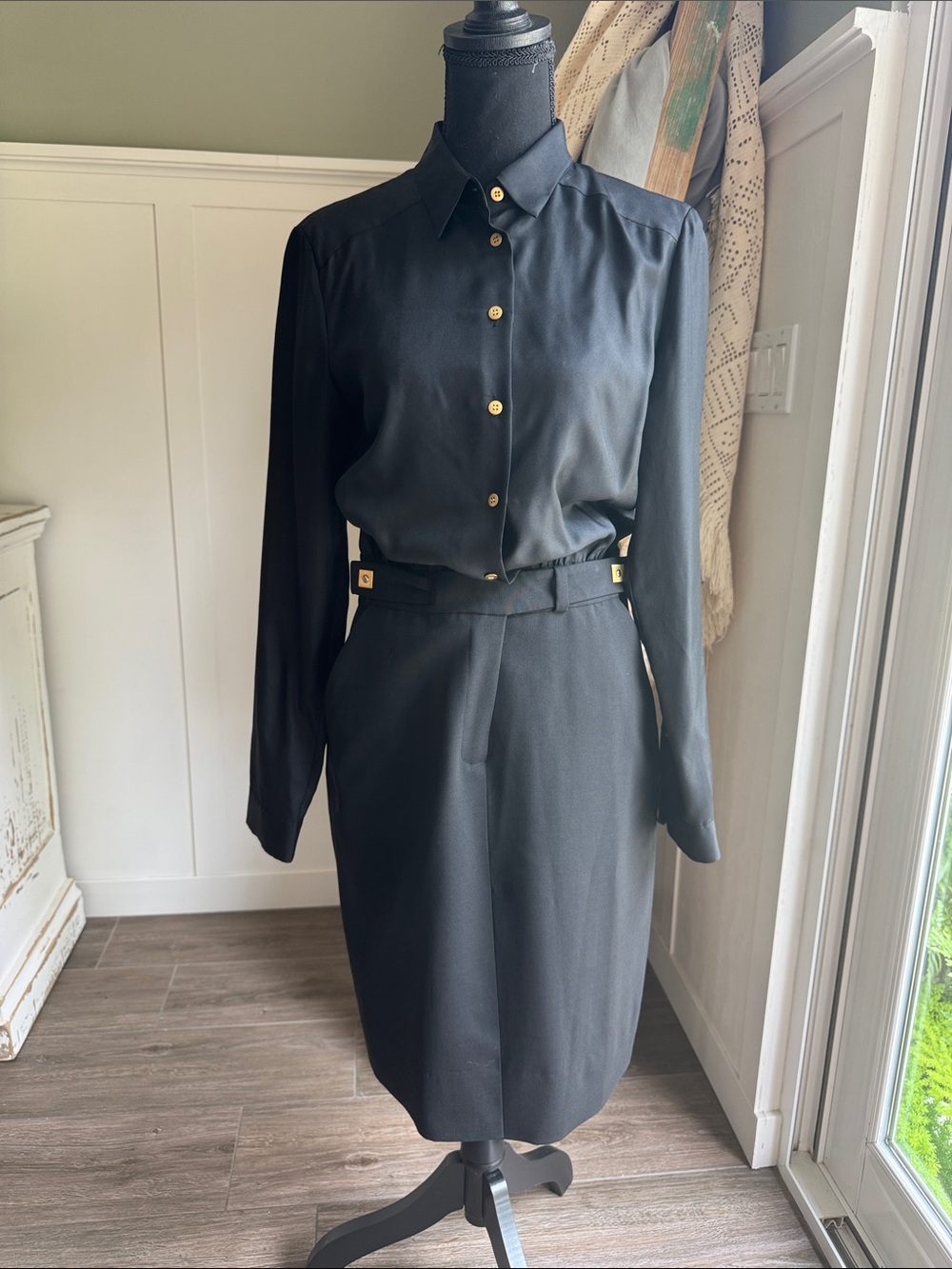 Vintage Diane von Furstenberg one piece dress - size 4